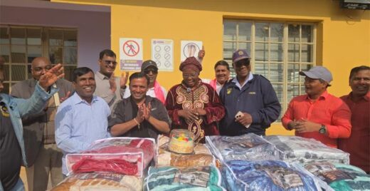 Volunteers deliver essential supplies to New Jerusalem Children's Homes as part of the "Gifting Smiles, Celebrating KTR at 50" initiative on July 23. Photo: Supplied