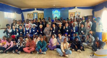 Attendees and leaders at the 4Q Camp on July 11, 2026. Photo: Comfort Makhanya