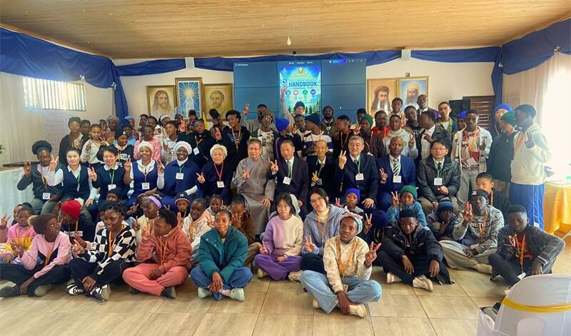 Attendees and leaders at the 4Q Camp on July 11, 2026. Photo: Comfort Makhanya
