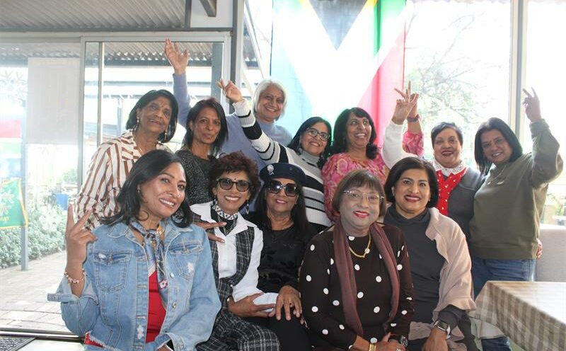 Members of the Over 60s Club after having lunch together at the Kyalami Country Pub. Photo: Zanele Mfaba