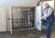 Ward 132 Annette Deppe stands in front of the opened mini substation in Halfway Gardens Ext 4. Photo: Zanele Mfaba