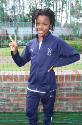 10-year-old dedicated and passionate gymnast Zuri Ntim-Frempong at home in Crowthorne. Photo: Zanele Mfaba