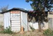 The zozo structure on July 2, 2026, that Annikie Mothibi alleges was moved from her original stand to another section of the Harry Gwala informal settlement while she was recovering in hospital. Photo: Comfort Makhanya