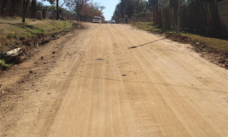State Road has since been graded by the Johannesburg Roads Agency, improving driving conditions for motorists and residents. Photo taken July 16. Photo: Comfort Makhanya