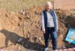 Ward 132 Cllr. Annette Deppe stands inside the dug-up hole and incomplete stormwater repair on Maple Drive on June 26. Photo: Zanele Mfaba