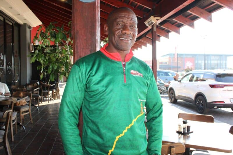 Midrand Striders Chairperson, Tsenoli Tiheli on July 17. Photo: Zanele Mfaba