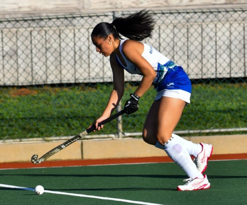 Addison Van der Byl controls the ball during a previous match. Photo: Supplied
