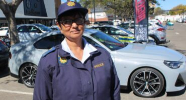 Douglasdale police station commander Brigadier Veeshani Arikum has encouraged residents and employers to stay vigilant and work with police to help combat crime in the area on May 13, 2026. Photo: Ayanda Ntshingila