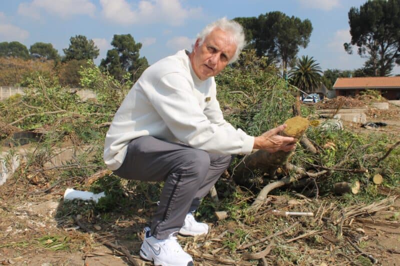 The refuse site is once again under strain, with overflowing garden waste fuelling frustration among residents.