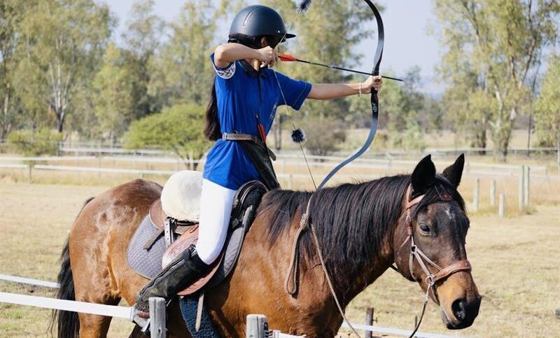 Anushka Sharma, takes the lead with her shooting at one of the SANESA leagues. Photo: Supplied