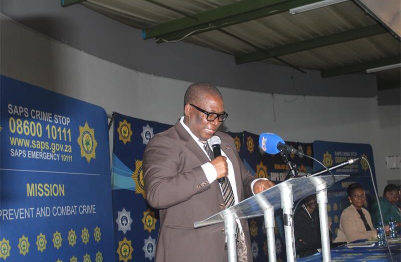 : Gauteng Premier Panyaza Lesufi addresses attendees during a community engagement in Ivory Park on August 4, 2026. Photo: Comfort Makhanya