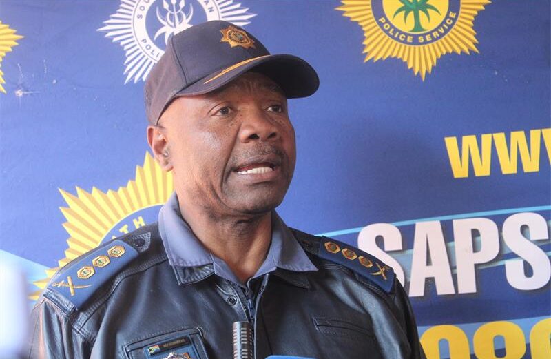 Gauteng provincial commissioner Lieutenant General Tommy Mthombeni outlines police commitment to working with communities to tackle crime and gender-based violence during the Ivory Park imbizo on August 4. Photo: Comfort Makhanya