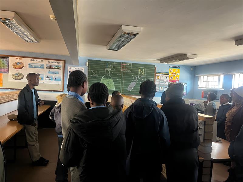 The transformed classroom now serves as a science laboratory, giving learners at Ebony Park Primary School more opportunities for practical, hands-on learning. Photo: Supplied