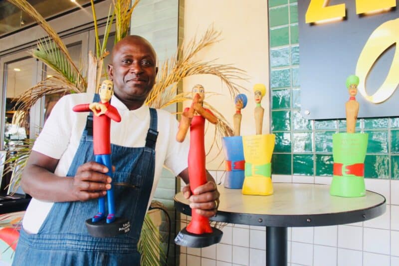 The beauty of art was on full display at Doppio Zero at Kyalami Corner, all to raise funds for a good cause.