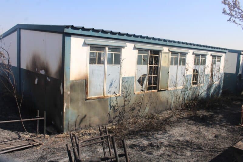 Safety concerns at Mayibuye High School continue to grow after another exposed electrical cable caused panic among learners, following a recent fire that damaged container classrooms.