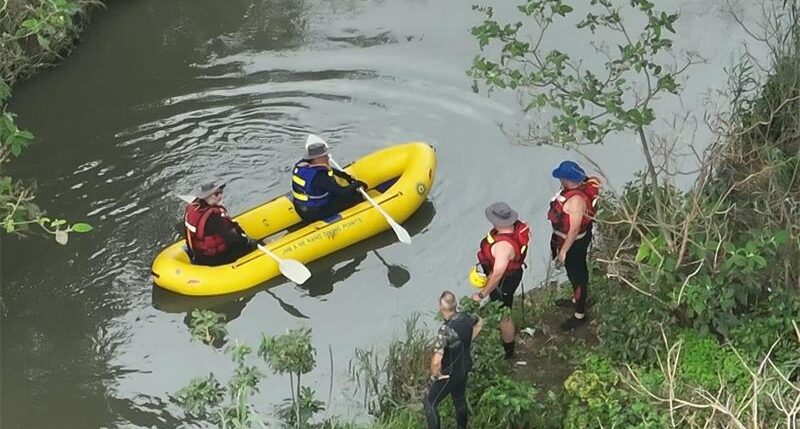 Divers from Johannesburg Water Policing and Diving Services recovered the body of a man from an abandoned mineshaft in Klipfontein on August 4. Photo: Supplied