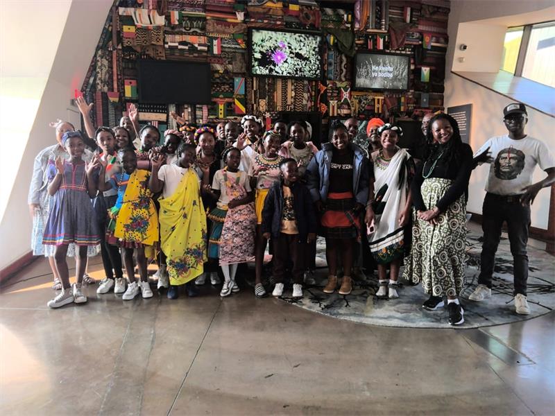 Young learners and event attendees come together to celebrate their shared heritage and identity at Freedom Park on August 8. Photo: Supplied