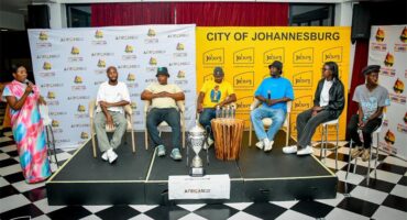 Panellists share their insights during the official African Pride Games 2026 launch and draw at the Joburg Theatre on September 17. Photo: Joburg Sport