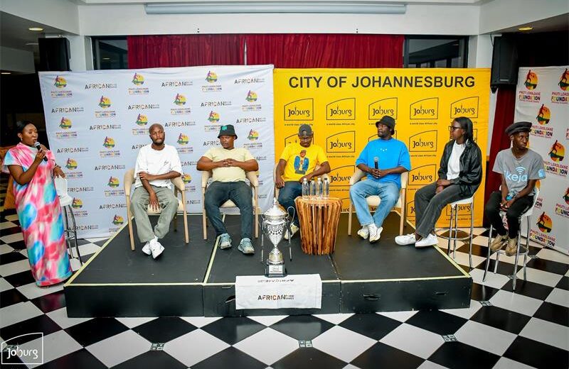 Panellists share their insights during the official African Pride Games 2026 launch and draw at the Joburg Theatre on September 17. Photo: Joburg Sport