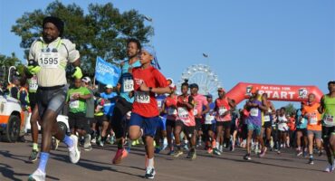 Runners take on the course during a previous edition of the Fat Cats 10K Race. Photo: Supplied