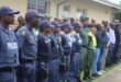 Midrand Police Station officers during one of the station's operations. Photo: Comfort Makhanya