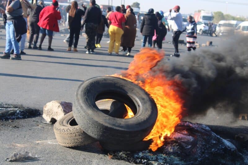 Electricity is back on for Friendship Town Estate residents after a protest over power and water outages, but underlying service delivery issues remain.