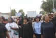 Hundreds of Rabie Ridge residents march along Falcon Street on September 20 in solidarity with victims of gender-based violence and femicide. Photo: Comfort Makhanya