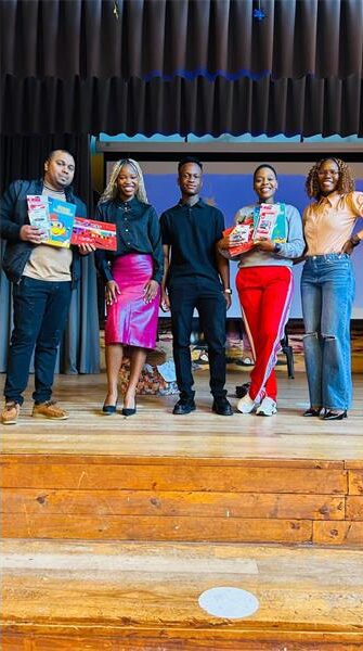 Ukumila Foundation donated colouring books, crayons and pencil packages to Midrand Primary School learners as part of its community outreach programme on August 7. Photo: Supplied