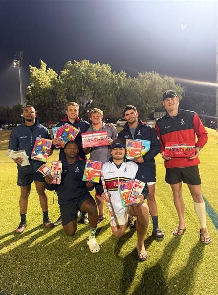 Tuks athletes have been supporting Ukumila Foundation’s initiatives. Photo: Supplied
