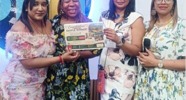 Grace to Grow skills conference attendees Nikkita Pillay, holiday winner Ncumisa Mgundisi, Lisa Singh, and Ashena Naidoo. Photo: Supplied