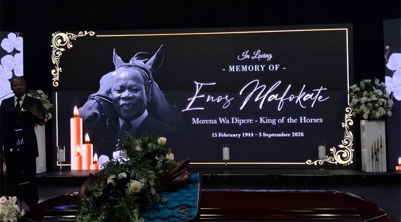 The late Enos Mosotho ‘Kgosi ya Dipere’ Mafokate was laid to rest at Waterfall Cemetery on September 10. Photo: Supplied