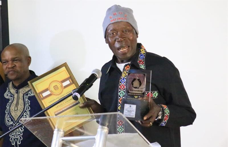The late Enos Mosotho ‘Kgosi ya Dipere’ Mafokate was laid to rest at Waterfall Cemetery on September 10. Photo: Supplied