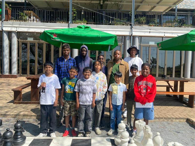 Some of the chess players that competed at the Midrand Classical Chess tournament on August 29.Photo: Supplied
