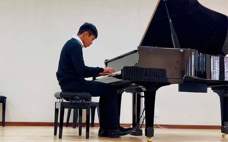 Beaulieu Preparatory School learner Connor Liu has been playing piano since the age of six and continues to develop his classical music talent. Photo: Supplied