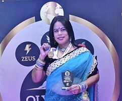 Reshma Subramoney at the Olympus International Awards. Photo: Suplied.