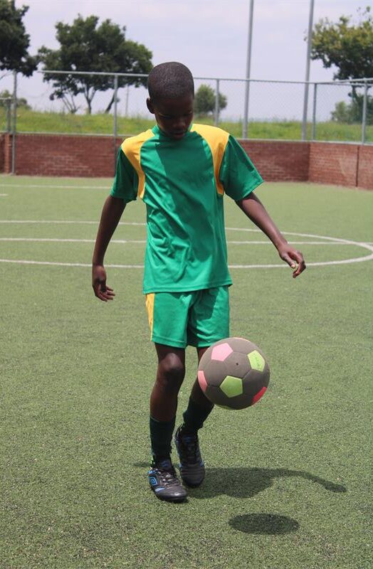 Dubula Stars United FC youngster Blessing Skhosana. Photo: Comfort Makhanya