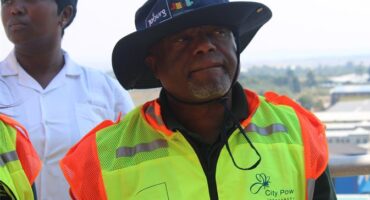 City of Johannesburg Executive Mayor Dada Morero during his visit in Midrand earlier this year. Photo: Comfort Makhanya
