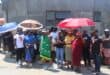 Residents of Kaalfontein Ext 4 during a community meeting on October 10, 2026. Photo: Comfort Makhanya