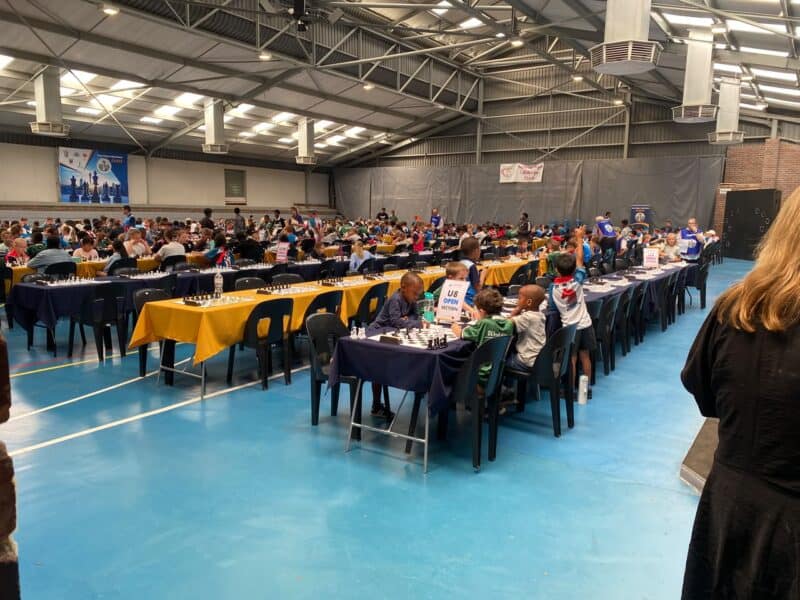 Young chess players compete at the Gauteng Closed Chess Championship on October 17, 2026. Photo: Supplied