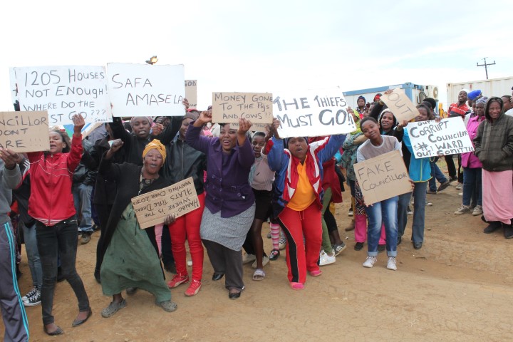 ward 25 protest
