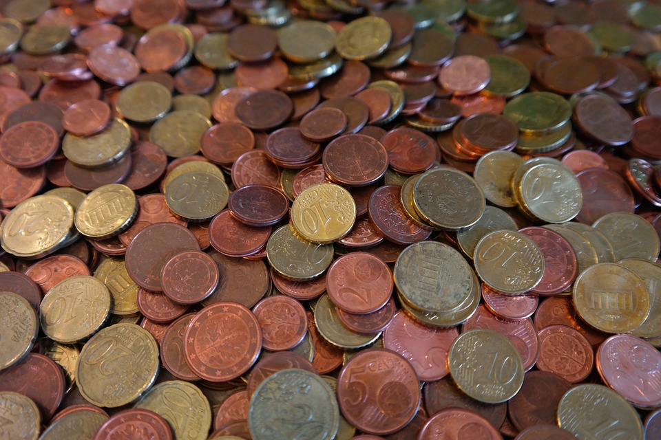 Coins. Pixabay
