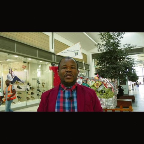 Newcastle Mall trolley dash winner