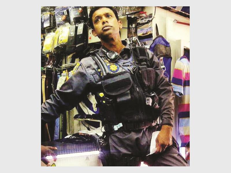 Tribute to Warrant Officer Sascha Naidoo by former Newcastle Advertiser journalist, Talha Randeree: