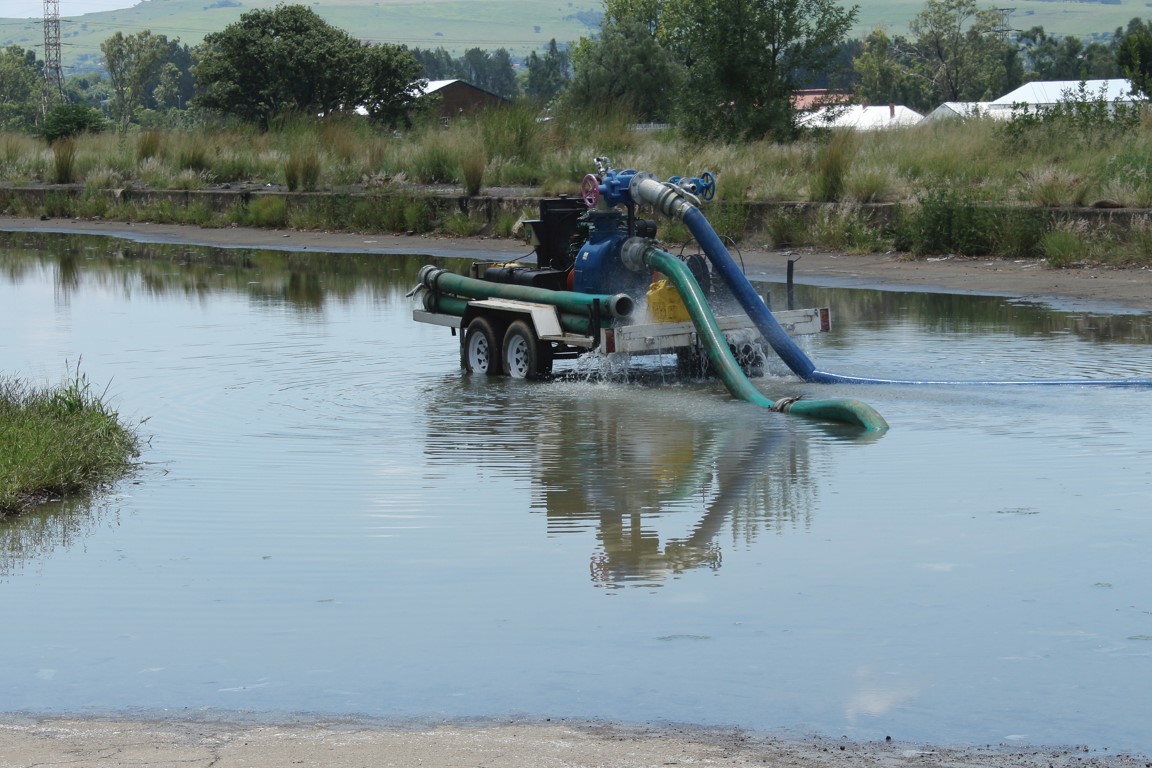 sewage spillage
