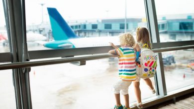 Six tips travelling children