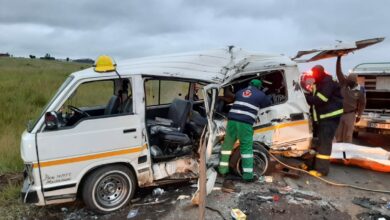 One dead in 'Airport road' taxi collision