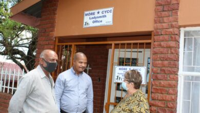 mayor visits morester