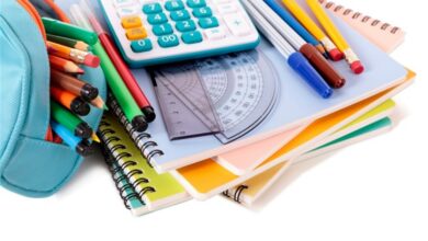 School stationery