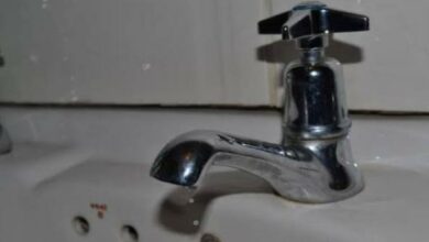 no water