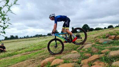 Francois en Danel de Jager presteer by eerste XCO